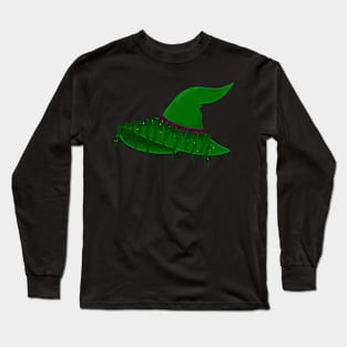 Mossy Witchy Hat Long Sleeve T-Shirt